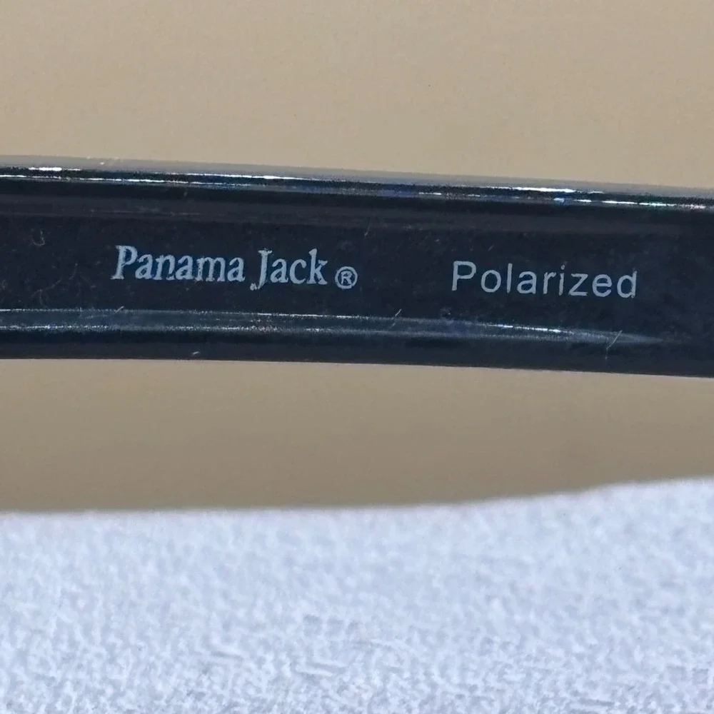 Panama Jack Polarized Sunglasses Black Square Frame AH1019 24253SPO009